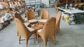 ратанов стол внос от Европа, снимка 10