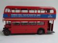 1:50 SOLIDO 1/50 Double Decker ДВУЕТАЖЕН АВТОБУС КОЛИЧКА МОДЕЛ, снимка 1 - Колекции - 45570112