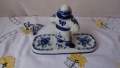 Гжелски рисувани фигури, Русия, СССР, винтидж, снимка 5