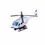 Играчка хеликоптер, Метален, Бял, 12х4 см, снимка 1 - Влакчета, самолети, хеликоптери - 45315789