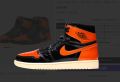 маратонки Nike Jordan 1 Retro High OG Shattered Backboard 3.0 номер 42,5-43  оригинални , снимка 1