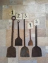 Огрибки,лопатки стара ръчна изработка от различни майстори-ковачи., снимка 2