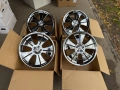 4 бр. чисто нови алуминиеви джанти PHANTOM CHROME 19 цола 5x100 , централен отвор 73.1 , ET40, 8J, снимка 1