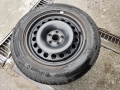 Зимни гуми 215/65/17 Barum Polaris 5 + железни джанти VAG груп., снимка 1