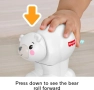Ново Fisher-Price Полярно мече за пълзене, играчка за бебета 9м+, игра, снимка 3