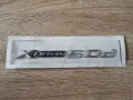 сребрист надпис BMW Xdrive 50d, снимка 2