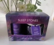 Подаръчен комплект камъни за сън, Лава камък, влят с лавандула и лайка, освежаващо масло 100 мл, снимка 10