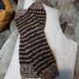 Ръчно плетени чорапи от вълна, размер 43, снимка 5
