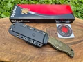 Тактически нож Spyderco Enuff FB31,фиксирана фултанг острие,два цвята, снимка 9