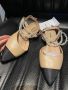 Обувки бежови Шанел Chanel перли, снимка 1