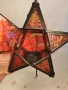 коледна витражна стъклена звезда фенер   26/2, снимка 6