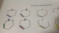Маркери за чаши; glass markers, 10 броя, снимка 5