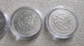 Мексико. Сребро. 1 песо. 1961 и 1964 г. Цената е за 1 бройка., снимка 3