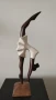 Прекрасна статуетка на балерина от дърво. , снимка 6