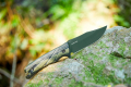 Нож с фиксирано острие Oknife Fortitude - Зелен D2 стомана с покритие Ceracote, снимка 14