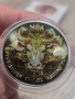 Лимитирана версия на канадската сребърна монета „Кленов лист“, снимка 1