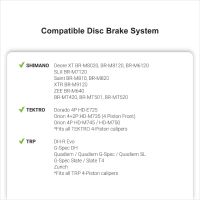 TOP BRAKE 2 чифта BD08 ; BD07 дискови накладки за велосипеди, снимка 6 - Части за велосипеди - 45117557