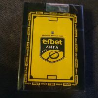 Efbet карти за игра и тефтер, снимка 3 - Подаръци за мъже - 45430093