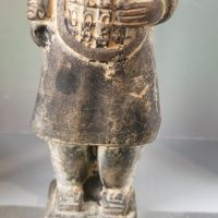 Теракотен Войн китайска фигура , снимка 3 - Антикварни и старинни предмети - 45811181