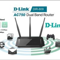 D-Link DIR 809 Wireless AC750 Dual Band Router, снимка 1 - Рутери - 43008250
