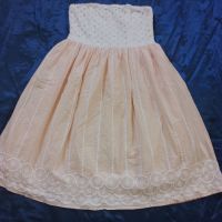 Лятна памучна рокля-бюстие на марката  HM , снимка 1 - Рокли - 45278634