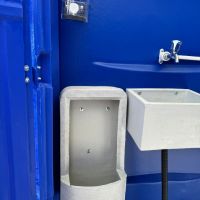 WC Тоалетна кабинка 99 % пластмаса с висока UV защита, снимка 2 - Други стоки за дома - 46175218