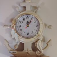 настолен часовник котва, снимка 1 - Декорация за дома - 45081526