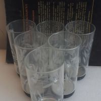 Шест чашки с метална подложка отдолу, снимка 5 - Чаши - 45083754