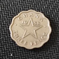 Монети Гана , 1958, снимка 1 - Нумизматика и бонистика - 45419436