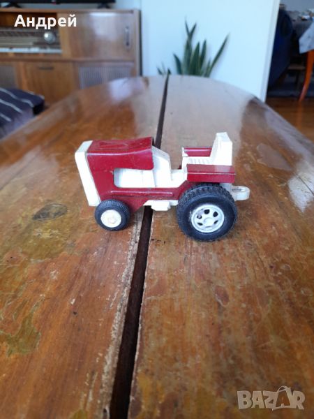 Стара играчка трактор #4, снимка 1