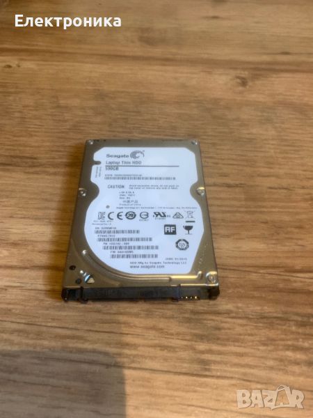 Seagate 500GB 77 дни 100%, снимка 1