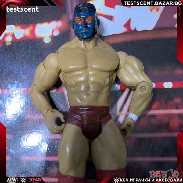 Екшън фигура WWE неизвестен кечист Ruthless Aggression jakks, снимка 1