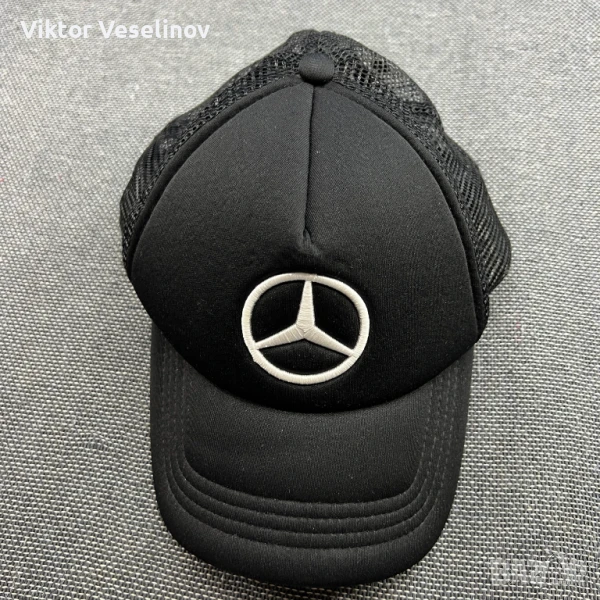 Оригинална Шапка Mercedes Benz Trucker Cap One Size Черна, снимка 1