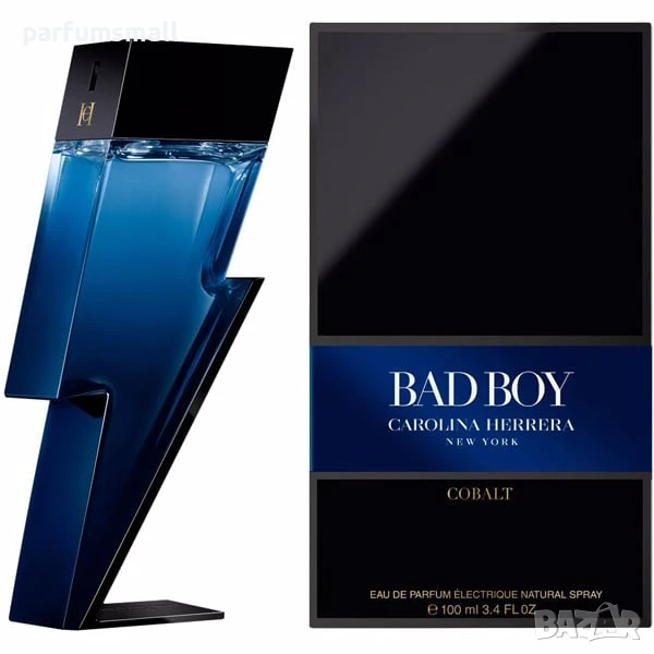 Carolina Herrera Bad Boy Cobalt EDP 100ml за Мъже оригинален, снимка 1