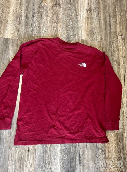 The North Face Red Long Sleeve Shirts — размер XL, снимка 1