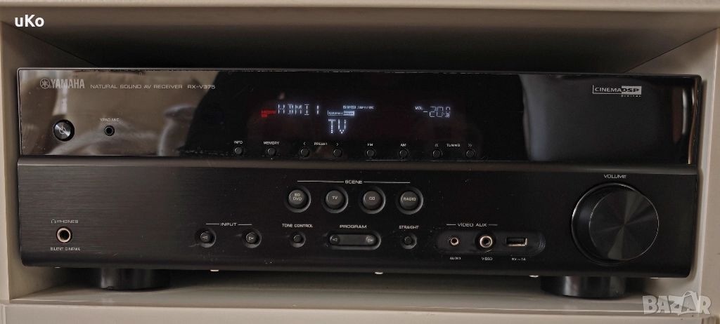 Yamaha RX-V375 и Jamo 5+1 домашна HiFi система, снимка 1