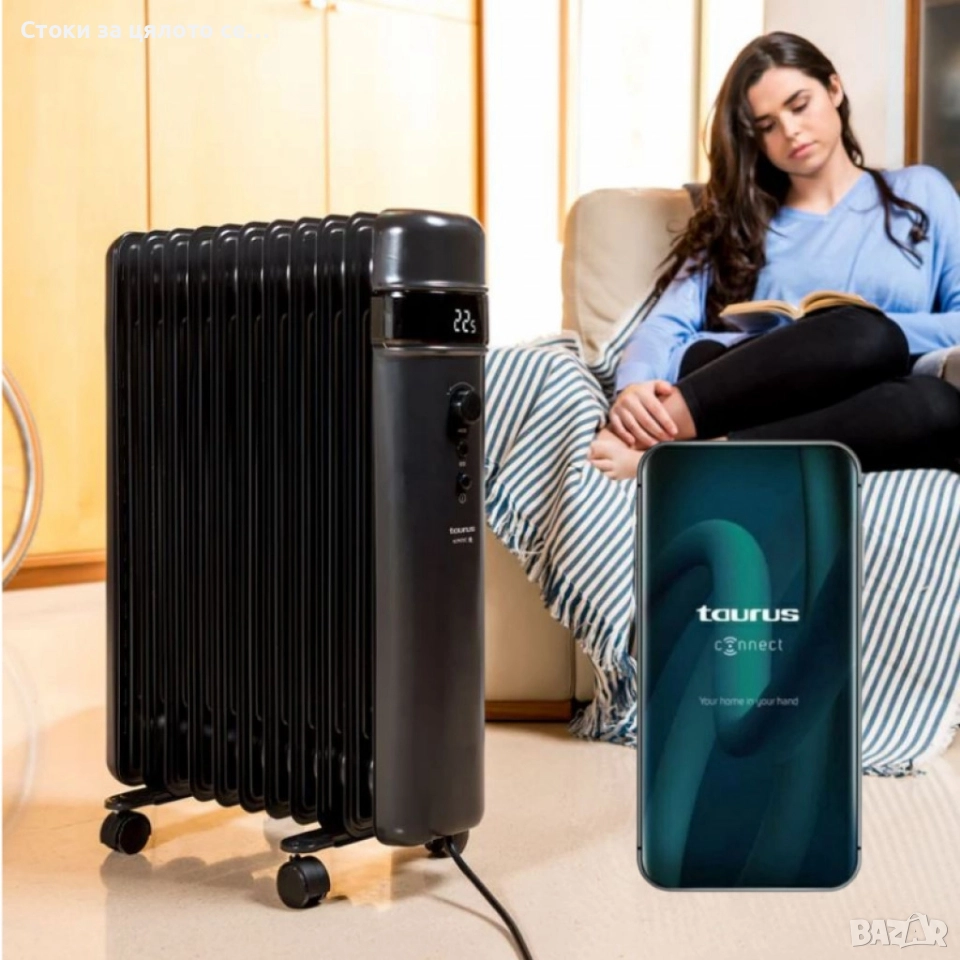 Маслен смарт радиатор 2000W , снимка 1