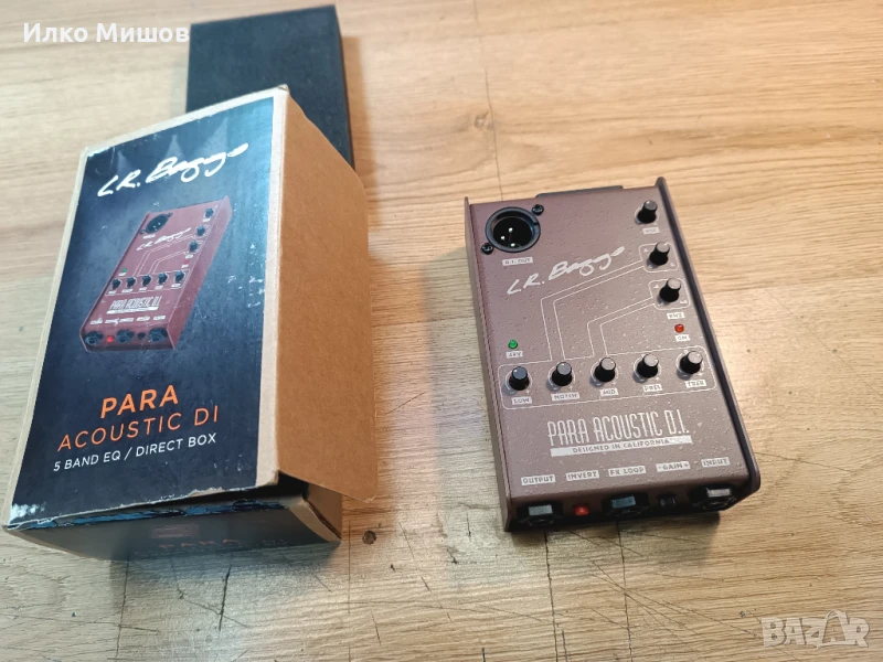 Продавам при-амп за ак.китара L.R. Bagss, снимка 1
