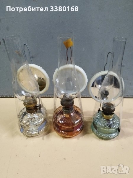 газени лампи от старо време, снимка 1