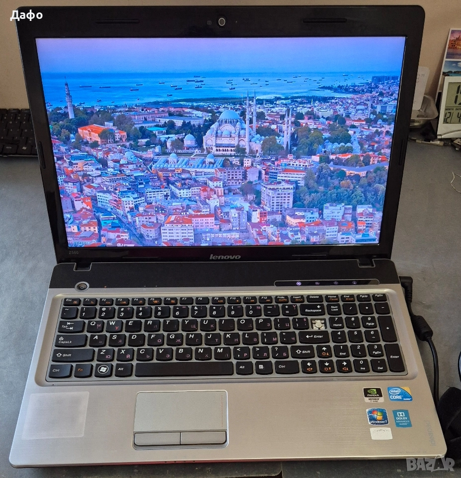 Лаптоп Lenovo Z560 Core i5-460M и 128GB SSD, снимка 1