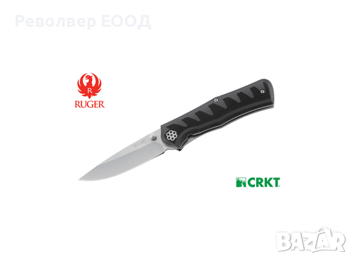 НОЖ RUGER CRACK-SHOT COMPACT PLAIN EDGE ***, снимка 1