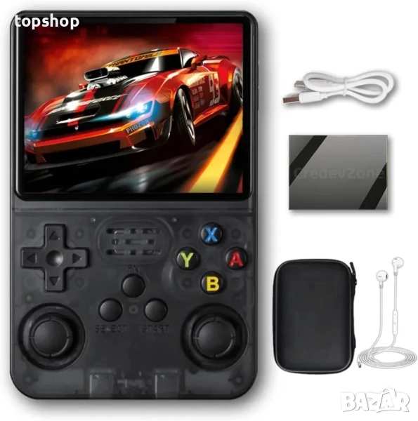 XIXIMENG R36S Ретро Игрова Конзола 64GB 15000 Игри Нова 3.5-инчов IPS Ретро Видео Игра, снимка 1