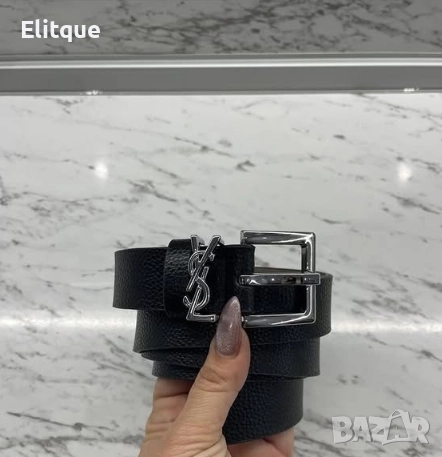 колан от естествена кожа в кутия ysl saint laurent, снимка 1