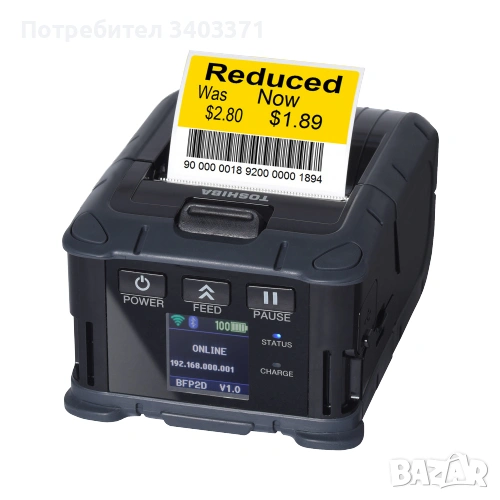 Принтер Toshiba B-FP2D-GH30-QM-S, снимка 1