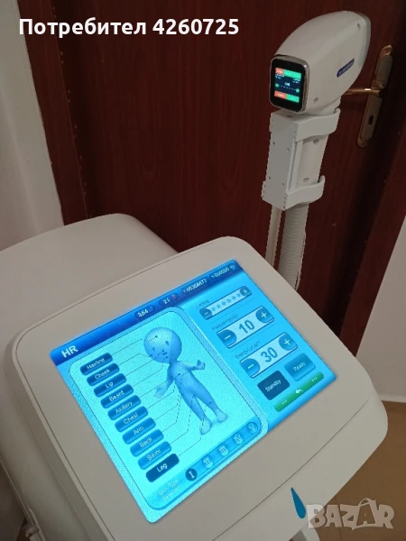 Лазерно Подмладяване и Диодна Лазерна Епилация Прфесионален Апарат /Skin Rejuvenation, снимка 1