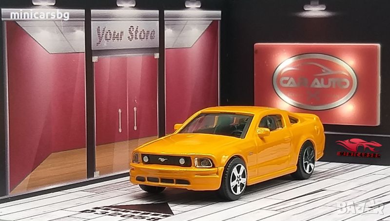 Метални колички: Ford Mustang GT - Bburago, снимка 1