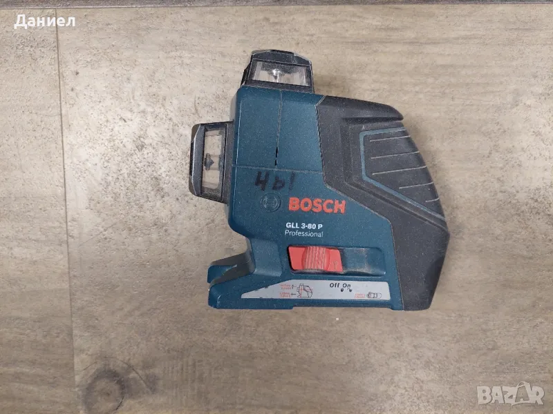 Лазерен Нивелир BOSCH GLL 3-80 P, снимка 1