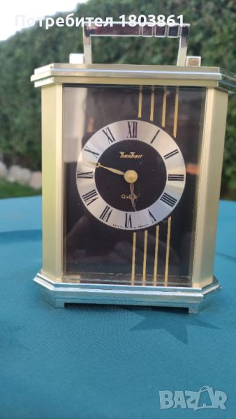 Hanhart германски настолен кварцов часовник , снимка 1