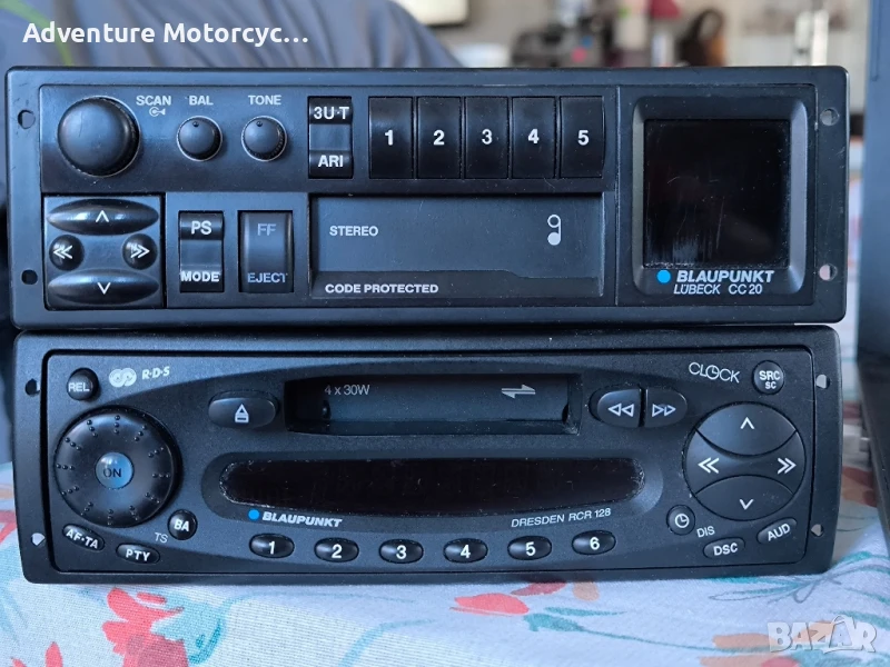 Радио касетофони Blaupunkt Dresden RCR 128 / Lubeck CC 20, снимка 1