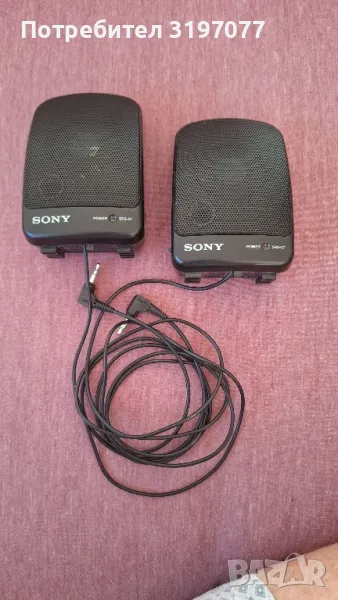 активни портативни тонколонки SONY SRS-27, снимка 1